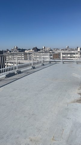 グリーンパーク第4五反野のバルコニー