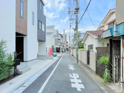 【前面道路含む現地写真】 | 葛飾区金町3丁目　新築戸建