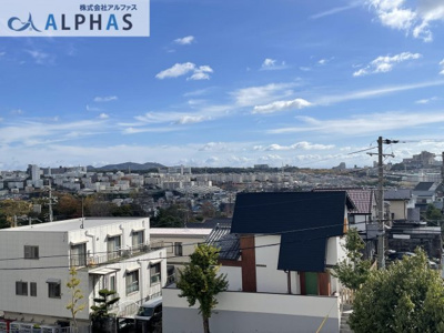 【展望】 | 明舞一三団地五六号棟 | バルコニーからは綺麗な街並みが眺められます♪