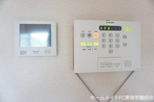 合志市須屋のアパートのセキュリティ