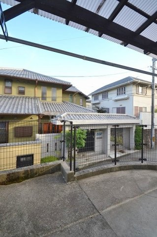 森ハイツのバルコニー