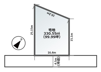 【土地図】 | 神明町2　売地