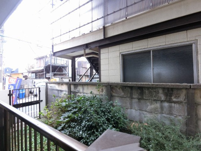 【展望】 | 芙蓉マンション | １階部分からの眺望です。