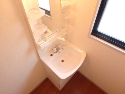 【洗面所】 | ドミール伏原 | 広い洗面スペース