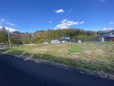 古殿町松川　日当たり良好！90坪