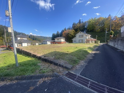 古殿町松川　日当たり良好！90坪の外観