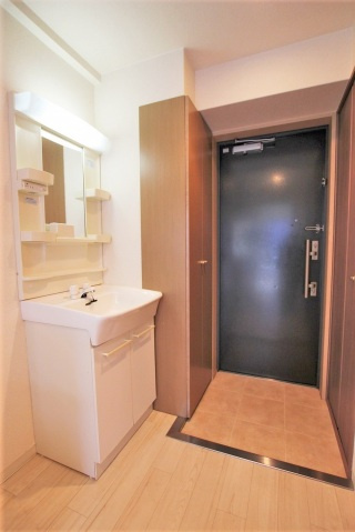 サンアーク深江橋の玄関