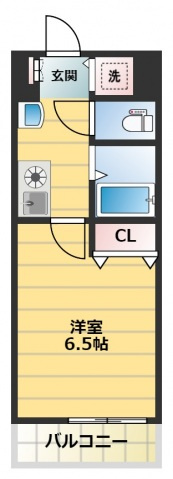 サンアーク深江橋の間取り