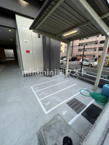 エグゼ難波WESTリバーのロビー