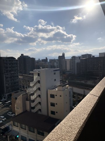 【展望】 | アミティエ博多駅南 | 同タイプ。退去後すぐの写真です（未内装）