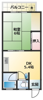 【間取り】 | ミドリマンション