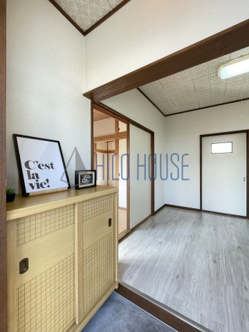 コーポ倉島の玄関