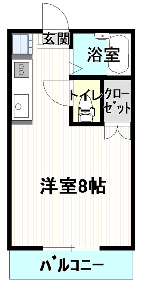 【間取り】 | ハイツコトザキ | 間取りです