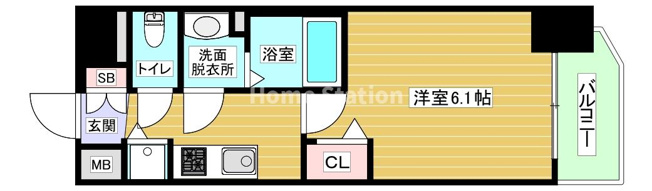 【間取り】 | プレサンス野田阪神駅前ザ・プレミアム