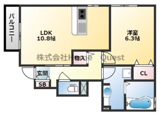 【間取り】 | コマツローズスクエアーカサ・オリーブ
