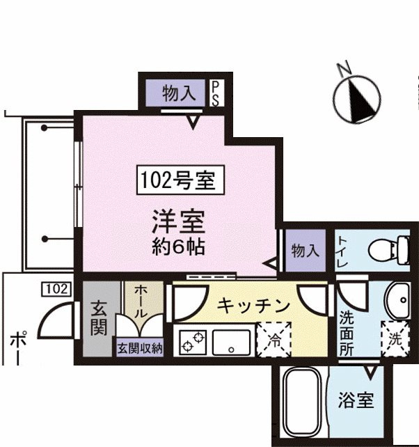 カンフルツリーハウスの間取り