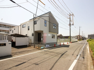 【前面道路含む現地写真】 | 完成（撮影：'23/04/20）