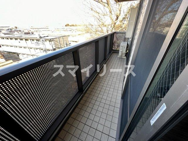 アルファコート流山のバルコニー