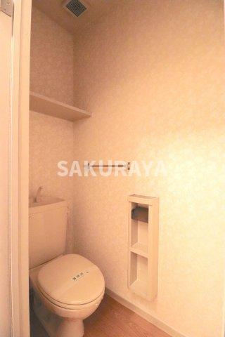 ベルコートのトイレ|2022年撮影。現況と異なる場合がございます。