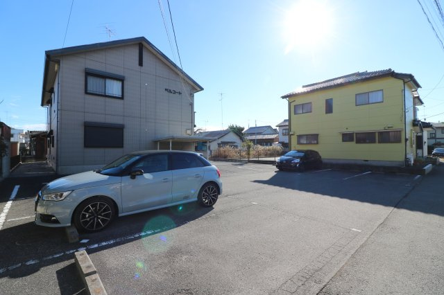ベルコートの駐車場