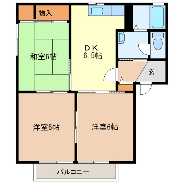 ベルコートの間取り