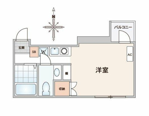 最上階南向き角部屋