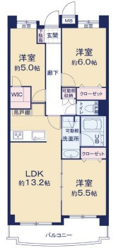 JR南武線「矢野口」多摩川ダイヤモンドマンションの画像