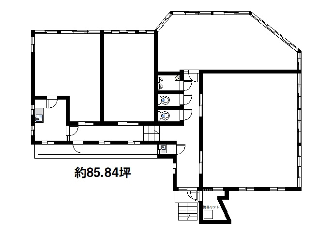 徳山堂第二ビルの間取り