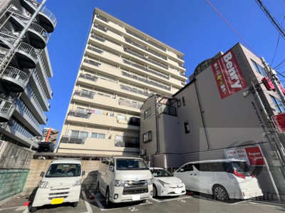 【外観】 | プレジデント今里 | 外観は落ち着いています