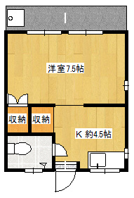 【間取り】 | 狩俣アパート