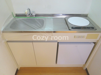 【キッチン】 | サンクリエイト江坂 | IHクッキングヒーターキッチンです