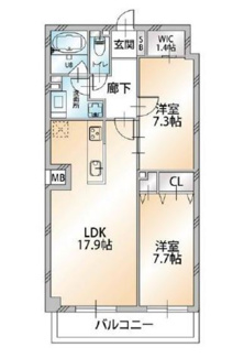 【間取り】 | KDXレジデンス溝の口 | 間取り図