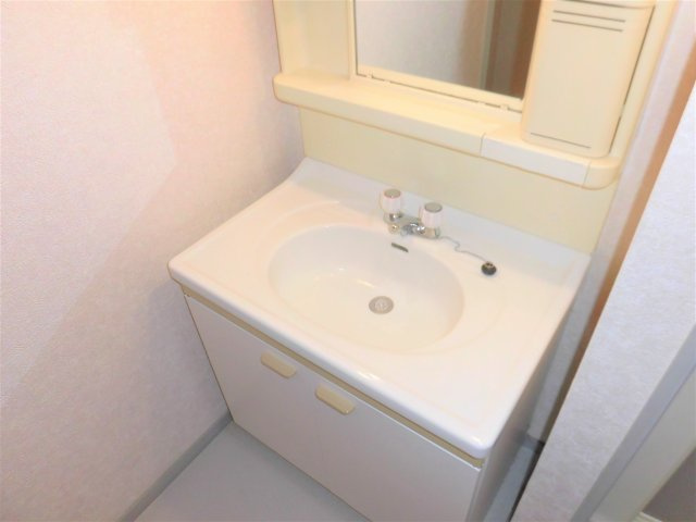 サンビレッジ築捨の独立洗面台