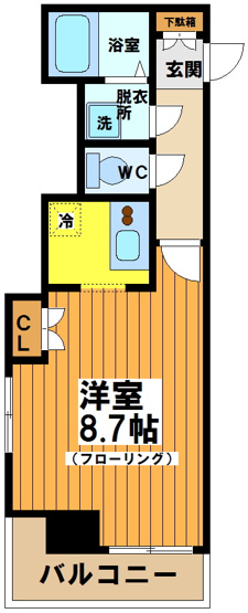 【間取り】 | プレールカテリーナ代田橋