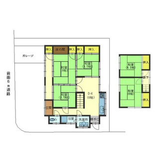 【間取り】 | 岩倉花園町 中古戸建て★一部リフォーム済★
