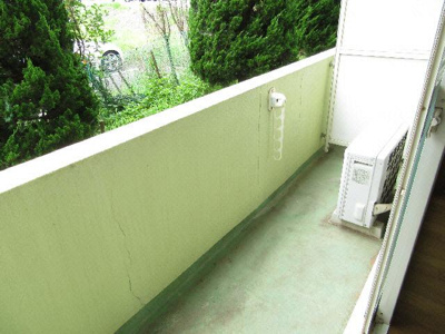 【バルコニー】 | りんどうハイム | 画像は101号室