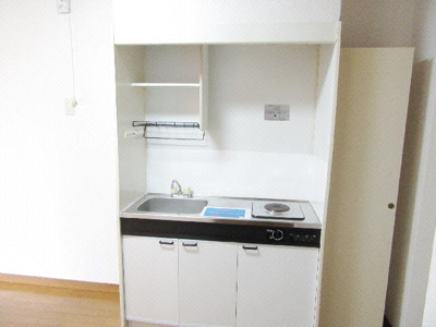 【キッチン】 | りんどうハイム | 画像は101号室