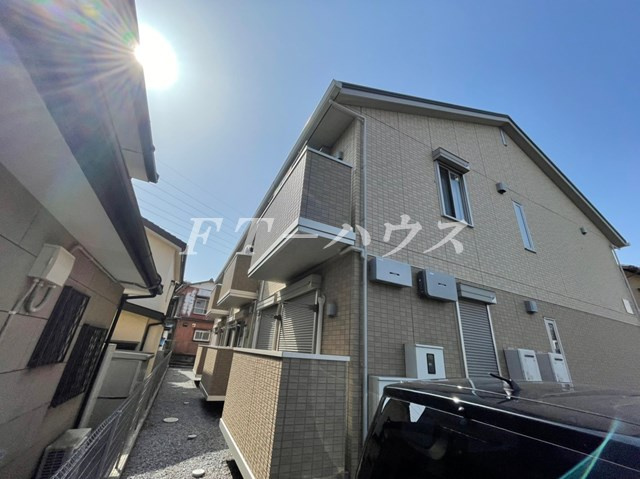 習志野市屋敷１丁目のアパートの外観