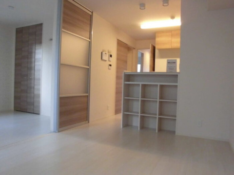 習志野市屋敷１丁目のアパートのキッチン