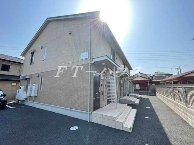 習志野市屋敷１丁目のアパートの外観
