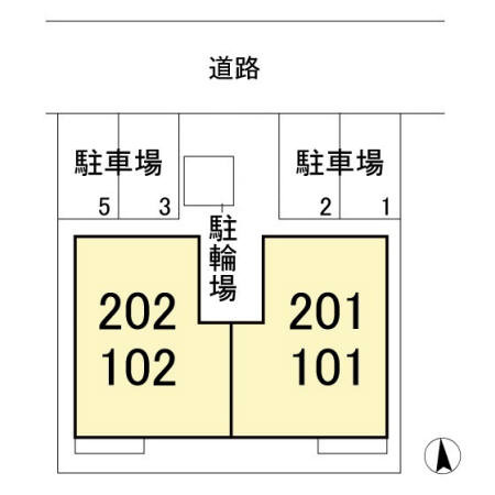 エイト・カーサの区画図