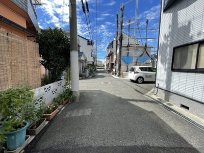 【前面道路含む現地写真】 | 深野４（野崎駅）1080万