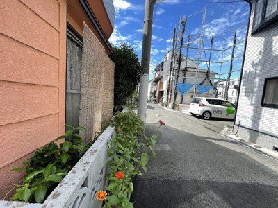【前面道路含む現地写真】 | 深野４（野崎駅）1080万