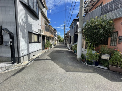 【前面道路含む現地写真】 | 深野４（野崎駅）1080万