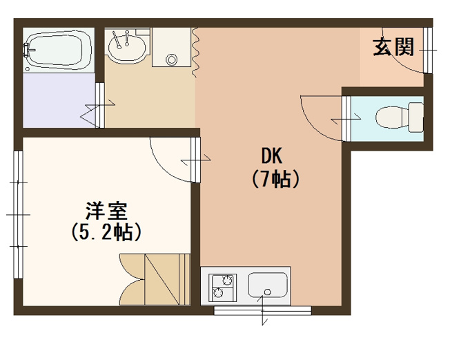 【間取り】 | 松田マンション