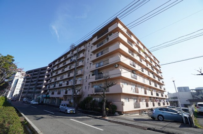 【外観】 | 東カングランドマンション広島（リノベ済） | 現地（2022年11月21日10：00頃）撮影