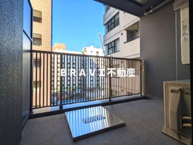 コンフォリア・リヴ北久宝寺Qのバルコニー|【コンフォリア・リヴ北久宝寺Q】日当たりの良いバルコニー