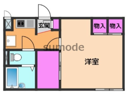 【間取り】 | レオパレスNKサウスキャッスル