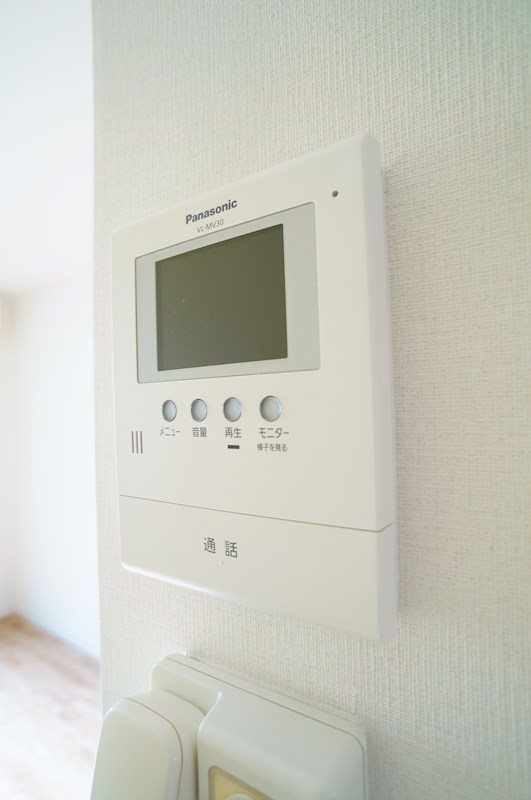 グロリアハイツのセキュリティ|モニター付きインターホン　※参考写真　別の部屋の写真です