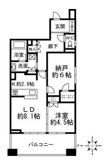 【間取り】 | クリオ東小金井パークフロント